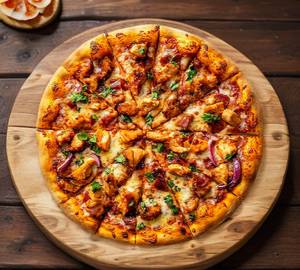 Chicken peri peri pizza