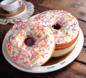 White Milk Chocolate Donuts
