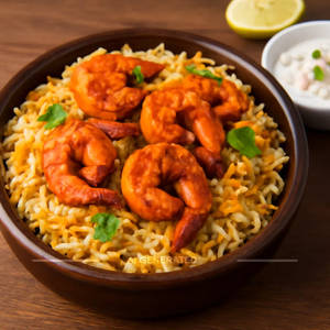 Prawns Biryani