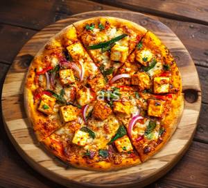 Paneer tikka pizza large