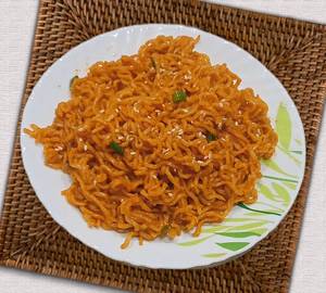 Korean fire maggi