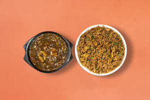 Chicken Bbq Chilli Fried Rice With Gravy