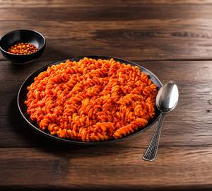 Cheesy Red Sauce Spring Pasta
