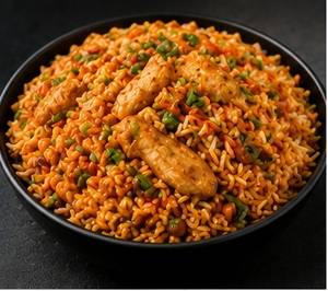 Chicken Schezwan fry rice