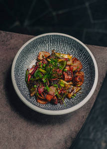 Schezwan Chili Tofu Stir-fry