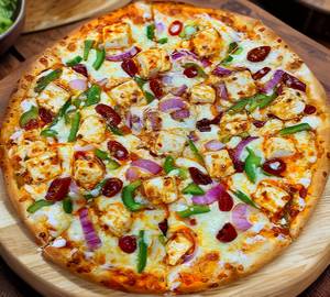 Tandoori special pizza paneer