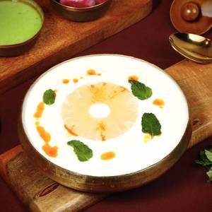 Half Pineapple Raita