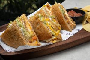 Veg Club Sandwich