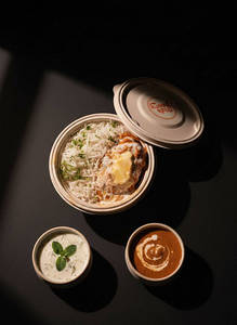 Butter Chicken Rice Bowl
