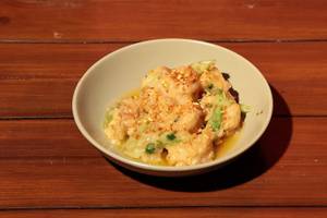 Scallion Butter Prawns