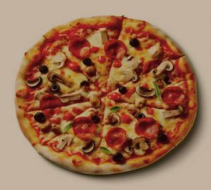 Mushroom pizza