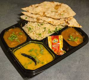 North Indian Delicious Thali [ Serve 1 ]