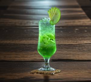 Green apple mojito