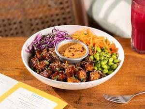 Soba Salad With Grilled Prawns [Full]