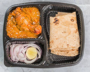 Chiken Gharwala[2psc]+3 Roti+Salad+Chatni