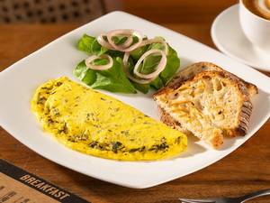 Herbs & Fresh Cream Omelette