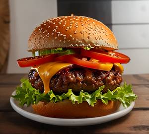 Mutton Smashed Burger [Chargrilled Patty]