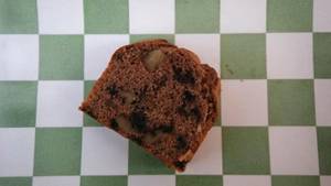Banana Walnut Cake Slice