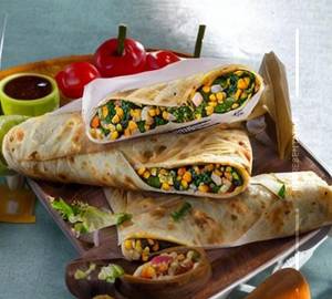 Spinach corn roll