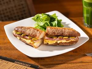 Parisien Sandwich With Cooked Ham