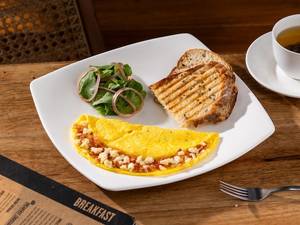 Bacon And Mozzarella Omelette