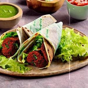 Mediterranean Falafel Wrap