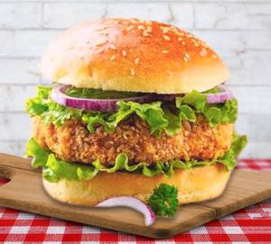 Grilled chicken burger