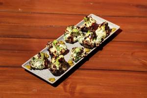 Basil & Cream Cheese Broccoli Florets