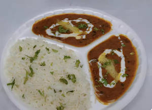 Dal Makhani With Jeera Rice