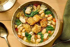 Wholesome Chicken Spinach Soup