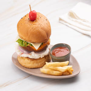 VEG CHEESE BURGER