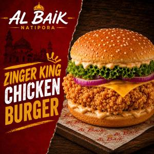 Zinger King Chicken Burger