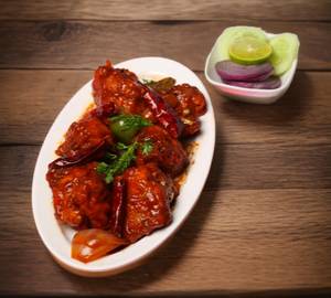 Chilli Chicken Dry( 6 Pcs)