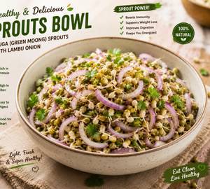 Plain Sprouts Salad