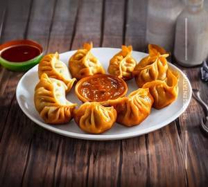 Chicken Cheese Momos Fried