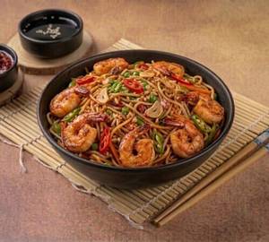 Prawns Chilly Garlic Noodles