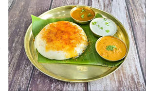 Ghee Pudi Thatte Idli 1pc