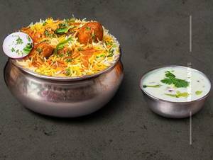 Vegetable Hyderabadi Biryani