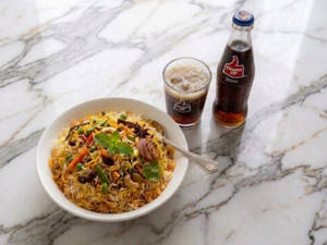 Special Veg Biryani +200 Ml Thump Up