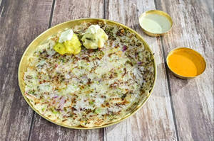 Benne Onion Masala Uttapam