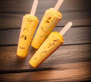 Kesar badam kulfi