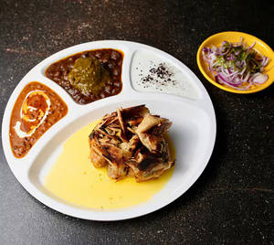 Stuffed Chur Chur Paratha Combo