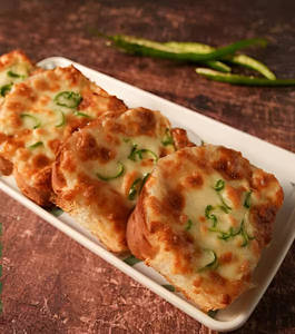 Chilli Garlic Bread with Cheese