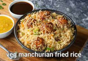Veg Manchurian Rice