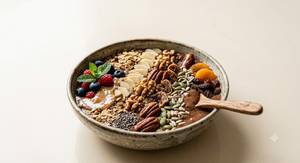 Dry Fruit Smoothie Bowl