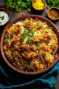 Tandoori Chicken Biryani (4 Pcs)