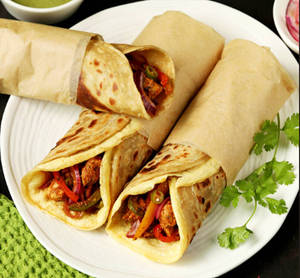 Butter Chicken Roll