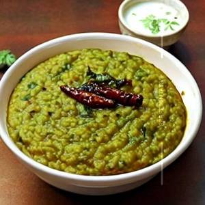 Palak Dal Khichdi