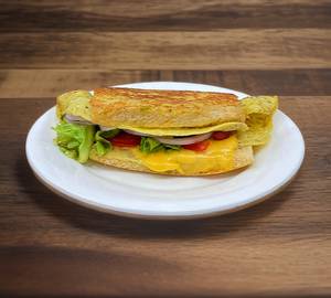 O veg stuffed omelette