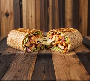 Chicken cheese pull wrap